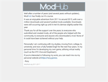 Tablet Screenshot of modhub.org