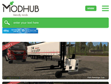 Tablet Screenshot of modhub.us